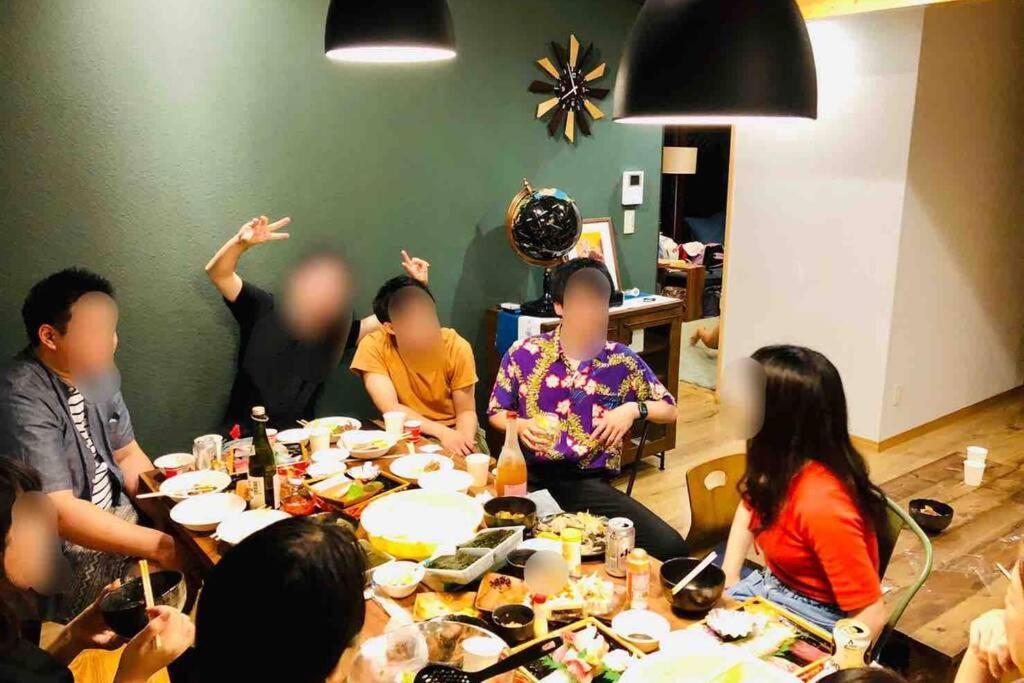 마쓰야마 48坪！道後温泉付近駐車場有り清潔さと設備の充実さが高評価 大切な家族仲間と広々とくつろげます 빌라 외부 사진